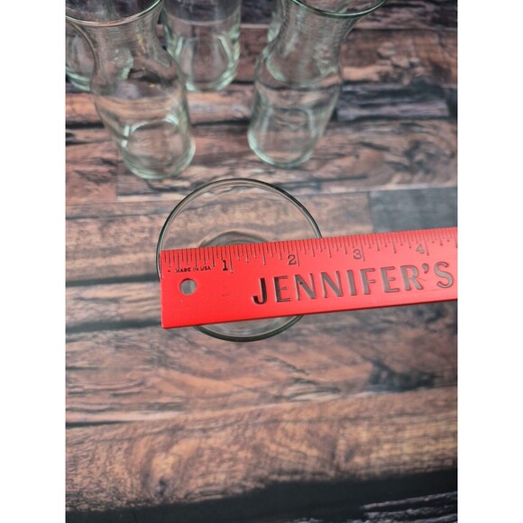 Mini Glass Wine Carafes 6pk – 7oz Single-Serve Personal Decanters VTG Happy Hour - Picture 8 of 8